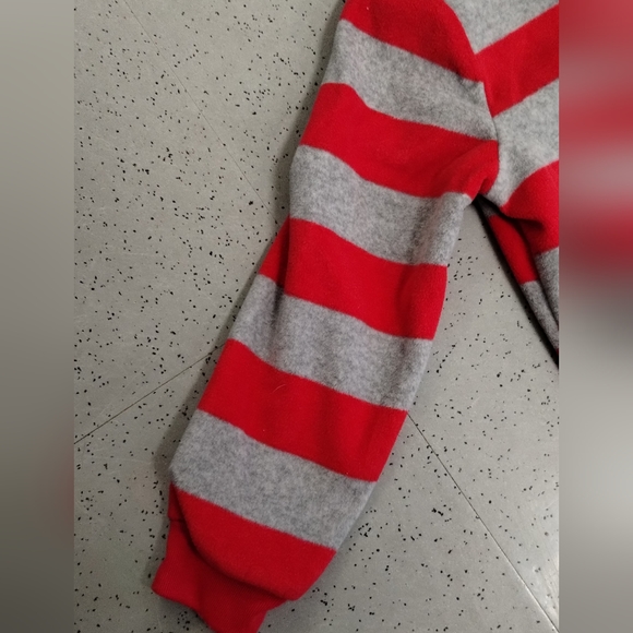 Carter's Just For You Christmas Holiday One Piece Pajamas Size 3T Red Santa PJ - Picture 9 of 11